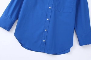 Camisas y blusas de secado rápido para mujer anti pilling transpirable cómodo logotipo personalizado fácil de usar blusas ligeras - Product Image 6