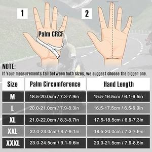 Gants de moto antidérapants en cuir du Pakistan - Product Image 6