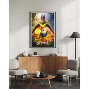Póster de Blancanieves y la Reina de Disney, Impresión Digital en Lienzo y Poliéster para Educación, Banderas y Pancartas de Blancanieves y la Reina - Product Image 1