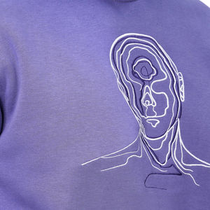 El mejor precio al por mayor, chándal bordado para hombre, traje deportivo de invierno estampado de manga larga de tamaño personalizado para hombre con diseño único - Product Image 6