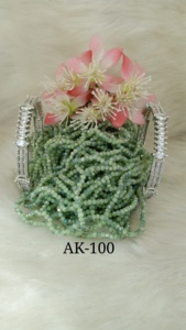 Exquisito juego de brazaletes de moda AD hechos a mano para mujer, joyería única para uso nupcial, festivales y ocasiones especiales - Product Image 2