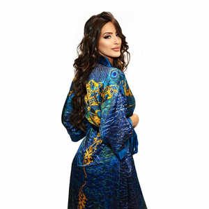 Maillot de bain Lumija, long kaftan imprimé Pagun - Product Image 3