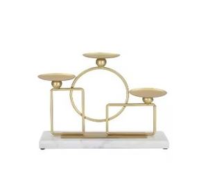 Soporte de iluminación de velas Soporte de sujeción de velas hecho a mano de forma irregular Soporte de iluminación moderna Deco Soporte de calidad premium Venta caliente - Product Image 1