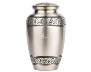 Handcrafted European Style Brass Cremation Urn Customizable Stainless Steel Aluminum Design Durable Memorial for <b>Your</b> <b>Loved</b> One - Product Image 3