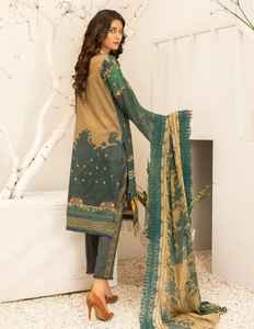 Punjabi Suits-Daily Wears Pakistan and Indian Clothing Pakistani Salwar Kameez for Woman on Lawn by Tawakkal at Factory Price - Product Image 3