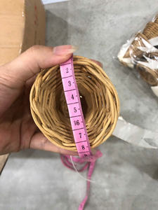 Hermosa campana de Navidad de ratán de Vietnam para regalos Decoraciones para el hogar y la Oficina - Product Image 6