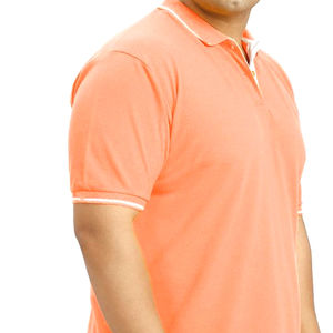 Camisetas Polo de Golf de Manga Corta para Hombre, Diseño Personalizado, Transpirables, 100% Algodón, Cuello Sólido, Disponibles para la Venta - Product Image 5