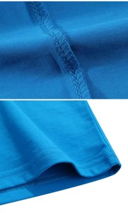 เสื้อยืดผู้ชายสีทึบแนวสตรีท2025ฤดูร้อน | ผ้าฝ้ายแท้โลโก้กำหนดเองสไตล์ฮิปฮอปแบบลำลอง - Product Image 6