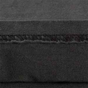 T-shirt à col rond en coton polyester épais pour hommes, fait à la main au Pakistan, style de rue avec logo personnalisé écologique régulier - Product Image 5