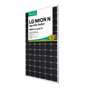 Panneau solaire monocristallin HJT de type N pour LG NeON 400W, palette de 25 - Product Image 2
