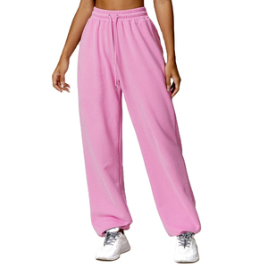 Casual Sporty Mid-High Waist Sweatpants Color Striped Embroidered Jogger Baggy Heavyweight Cotton Cargo Loose Fit Work 2026 - Product Image 6