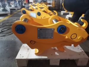 Acoplador Mecánico de Cambio Rápido para Miniexcavadora <span class=keywords><strong>JCB</strong></span> 3CX, Acoplamiento Rápido Manual para CASE580, Cargador VOLVO BL71 - Product Image 5