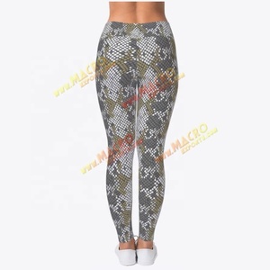 Haute qualité Sexy taille haute femmes Yoga Leggings sublimé tricoté respirant tissu épais Fitness pantalon - Product Image 3
