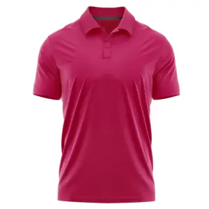 Polo de haute qualité pour hommes avec logo personnalisé 95% coton et 5% spandex fabriqué au Vietnam quantité minimale de commande bas - Product Image 1