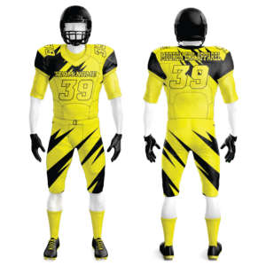 Uniforme de fútbol americano de poliéster 100%, diseño transpirable, manga corta, características de talla grande, últimos Kits, precio razonable, MOQ bajo - Product Image 5