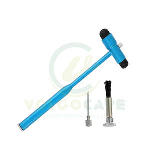 Martillo reflejo neurológico Buck 2024 con cepillo y aguja para reflejos de la piel y reacciones superficiales - Product Image 1