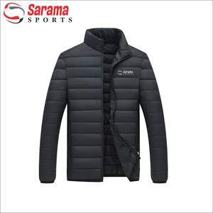 Veste matelassée en nylon à capuche de style nouveau, grande taille, pour l'extérieur, doudoune d'hiver pour homme, logo personnalisé - Product Image 2