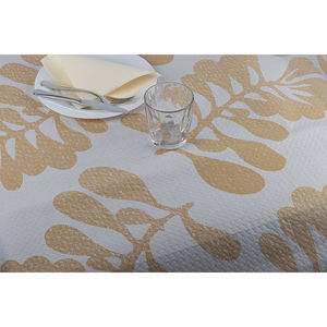 Tovaglia Bianca 100x100cm con Stampa Carrasca Crema, Carta Professionale, Confezionata e Codificata, B2B - Product Image 1