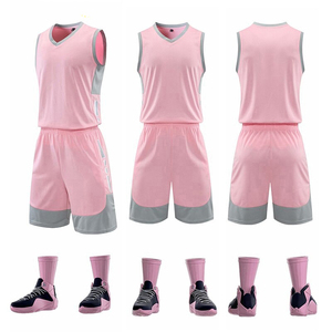 Meilleure vente uniforme de basket-ball jeunesse séchage rapide respirant tissu Polyester sublimation uniforme de basket-ball grande taille adulte - Product Image 2