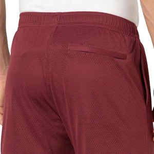 Custom Logo Men's Double <b>Layer</b> Breathable Mesh Shorts 100% Polyester New Design Solid High Street XS XXS Plain Dyed Cotton - Product Image 4