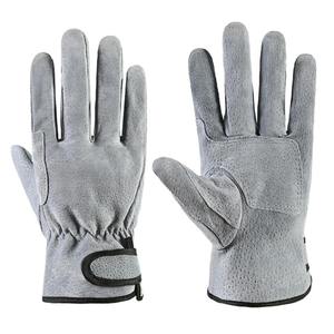 Guantes DE TRABAJO Trabajadores de cuero Trabajo Soldadura Protección DE SEGURIDAD Jardín Deportes Motocicleta Conductor Resistente al desgaste Corte de madera - Product Image 2