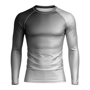 Camiseta premium de compresión para hombres, mujeres y niños, para MMA, BJJ, jiu jitsu, entrenamiento sin gi, sublimada personalizada, duradera, al por mayor. - Product Image 1