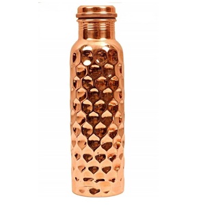 ขวดน้ำทองแดงบริสุทธิ์ขนาด500มล. สำหรับการเดินทางในบ้านเหมาะสำหรับใส่เครื่องดื่มขนาดกำหนดเอง - Product Image 4