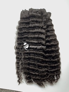 Cabello Chino Natural Liso de Primera Calidad, Remy Virgen, Trama de Piel, Alta Calidad, Sin Enredos, Fabricante Vietnamita, Envío Rápido Profesional - Product Image 3