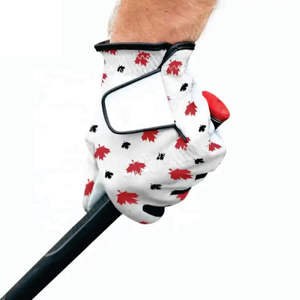 Gants de golf respirants de haute qualité Offre Spéciale pour hommes 100% vente en gros de cuir véritable Cabretta avec logo personnalisé pour le sport - Product Image 3