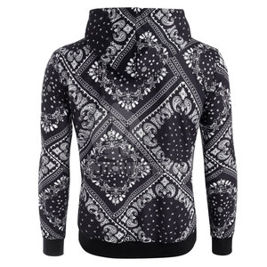 High Quality Street Wear Sublimation <b>Hoodie</b> Men Fashion Clothing Custom Pullover Sublimation Hoodies - Product Image 4