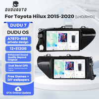 MEKEDE Autoradio multimédia Android pour voiture, autoradio DUDU, navigation GPS, Car-play, unité principale pour Toyota Hilux 2015-2020
