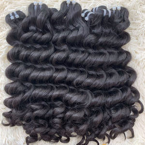 Extensions de cheveux vietnamiens bruts de bonne qualité Cheveux bouclés naturels pour femmes Trame de cheveux humains pour femmes noires - Product Image 4