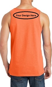 Débardeur de haute qualité pas cher sous chemise coton blanc gym chemise 100% coton prix de gros débardeur pour hommes - Product Image 4