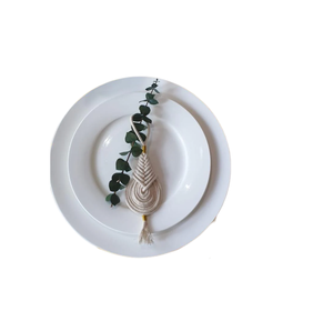 Anneaux de serviette en macramé décoration de table décor à la maison noël Thanksgiving porte-mouchoirs à la main noeud vêtements anneau - Product Image 1