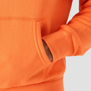 Sweat à capuche thermique patchwork pour homme 2026, de haute qualité, décontracté, streetwear, OEM, en polyester et coton, pour l'hiver - Product Image 4