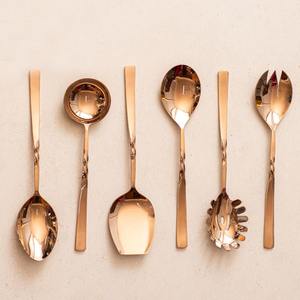 ใหม่สแตนเลสที่มีคุณภาพสูงชุดครัว2022ใหม่ชุบทองครึ่งสีดำเซรามิกการออกแบบ End Handle - Product Image 4