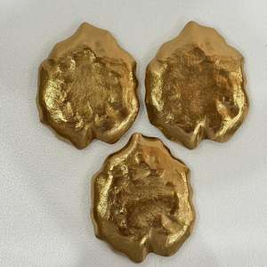 R B Overseas Lotus Leaf Aluminium Fruits secs faits à la main avec une finition plaquée or de haute qualité à un prix incroyable en Inde - Product Image 2