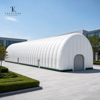Dôme sportif préfabriqué en membrane PVDF avec câbles en acier, contrôle intelligent de la pression et du climat, arène toutes saisons pour terrains de tennis