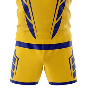 Venta al por mayor personalizado Rugby uniforme 2025 hecho de fábrica de alta calidad sublimación Jersey y pantalones cortos para el desgaste del equipo profesional - Product Image 3
