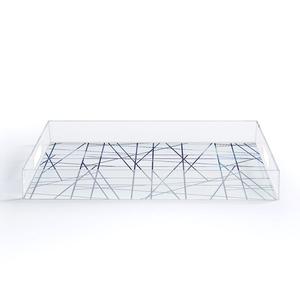 Plateau de service de nourriture en acrylique de conception admirable avec couvercle vaisselle de restaurant de mariage plateau en acrylique à vendre - Product Image 6