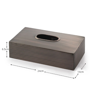 กล่องใส่กระดาษทิชชู่โลหะรูปเฟิร์นนัวร์ทันสมัยทันสมัยสวยงามสำหรับใช้ในห้องครัว - Product Image 3