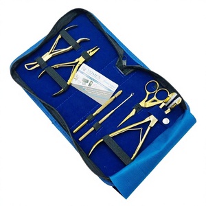 ชุดเครื่องมือต่อผมสแตนเลสชุบทองระดับมืออาชีพ Nomex International พร้อมคีม ห่วงผม และอุปกรณ์เสริม Rexene - Product Image 1