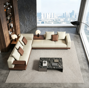 Juego de Sofás en Forma de L, Muebles de Recepción para Vestíbulo de Hotel de Negocios, Hecho en Tennessee - Product Image 3