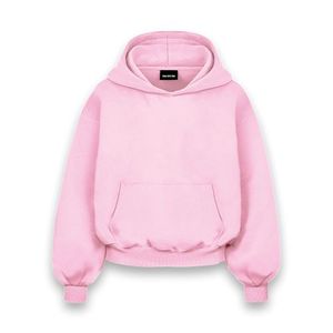 Alta calidad 100% algodón pulóver sudadera de gran tamaño personalizado logotipo bordado sudaderas con capucha en blanco fabricante OEM/ODM Bangladesh - Product Image 5