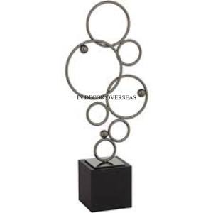 Alta exigencia Aspecto atractivo Diseñador elegante único Escultura de metal de la mejor calidad Hogar y mesa de hotel Acentos decorativos - Product Image 2