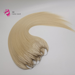 Wholesale High-quality 100% Natural Chinese Human Hair, Seamless Invisible <strong>Thick</strong> Tail 8D Feather Hair Extensions - Product Image 5