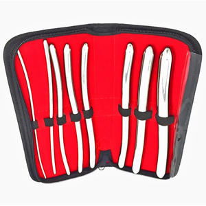 Nuevo juego de sonidos de dilatador 8-Hegar, instrumentos quirúrgicos de grado premium de 7,5 \ "para pinzas manuales de ginecología, tijeras de acero inoxidable - Product Image 4