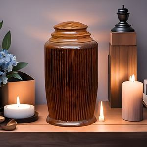 Urnas de madera pacíficas Proveedor mayorista de urnas de cremación de fichas de madera con precios razonables 2024 - Product Image 3