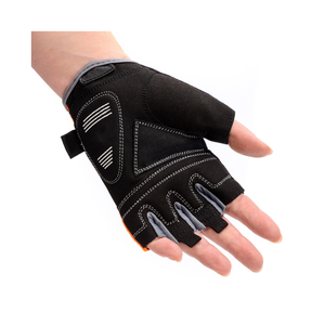 Venta caliente de alta calidad guantes de Ciclismo de medio dedo cuero transpirable entrenamiento deportes al aire libre equipo con función antideslizante - Product Image 4