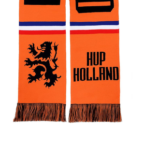 Bufanda de Lana Acrílica Jacquard de Doble Cara Personalizada, Cuadrada, para Fanáticos del Equipo Nacional de Fútbol, con Borlas - Product Image 4